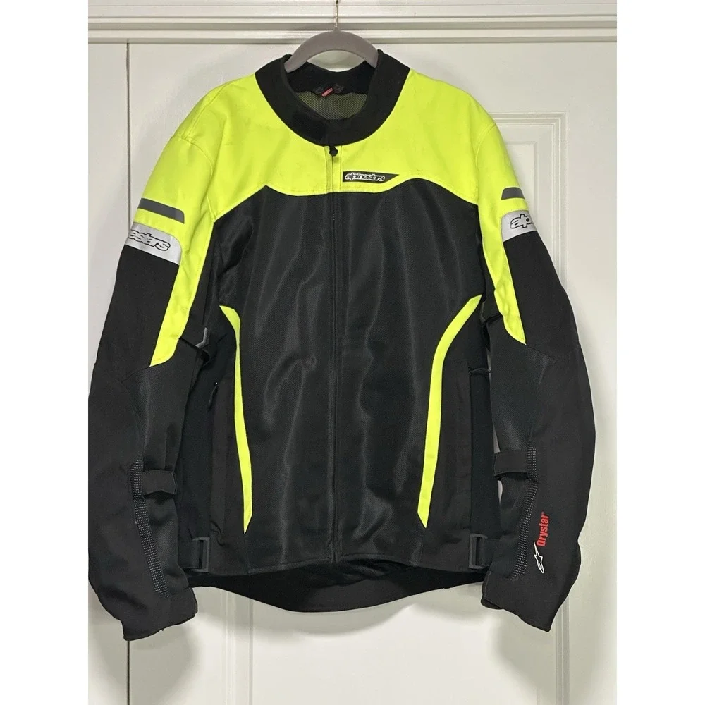 Alpinestars, Leonis Drystar Air Jacket, Black &‎ Yellow, Size XL